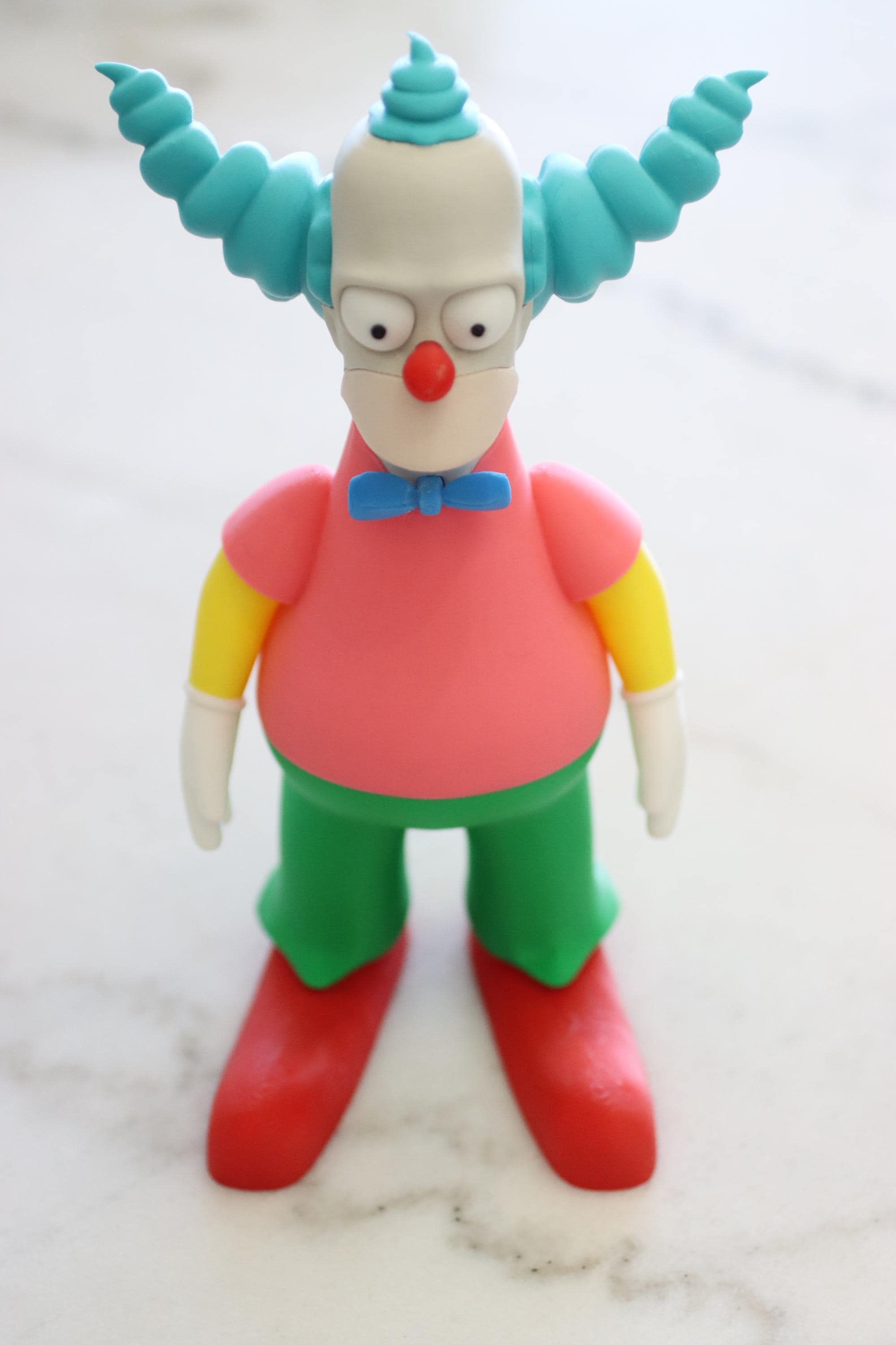 Krusty the Clown 3D Printed Figure – 9.5 Inch Simpsons Collectible 