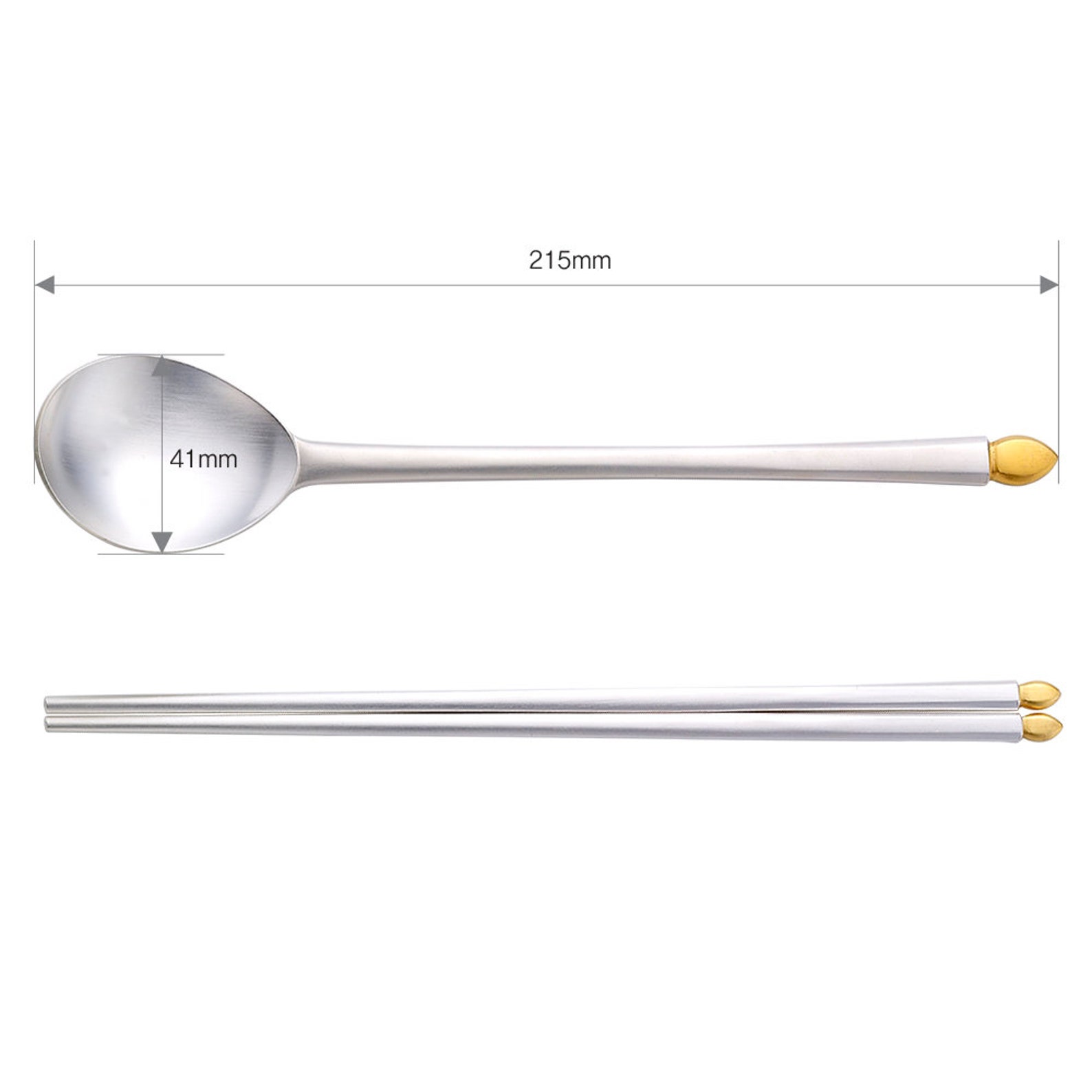 Korean Chopsticks Spoon Set Personalized Sterling Silver Etsy