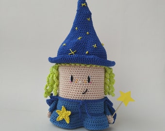 Witch Amigurumi Pattern - Crochet Pattern - Amigurumi Pattern - Witch Pattern - Amigurumi Witch - Tutorial - Sula the little Witch Pattern