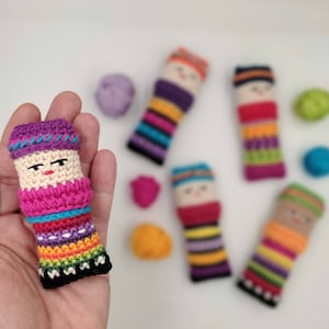 Worry Doll Amigurumi Pattern - Crochet Pattern - Amigurumi Doll Pattern - Tutorial - PDF - Worry Doll Crochet Pattern - Crochet Small Doll