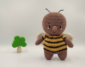 Bee Amigurumi Pattern - Crochet Pattern - Amigurumi Pattern - Bee Pattern - Amigurumi Bee - Tutorial - PDF - Melissa the Bee Pattern