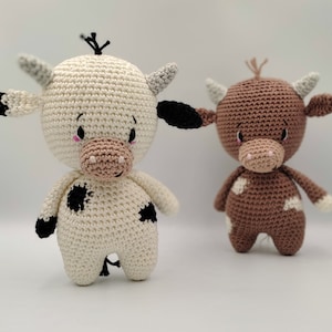 Cow Amigurumi Pattern - Crochet Pattern - Amigurumi Pattern - Cow Pattern - Amigurumi Cow - Tutorial - PDF - Ela the little Cow Pattern