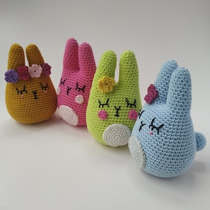 Bunny Amigurumi Pattern - Crochet Pattern - Amigurumi Pattern - Bunny Pattern - Amigurumi Bunny - Tutorial - PDF - Laki the Bunny Pattern