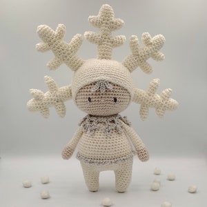 Snowflake Amigurumi Pattern Crochet Pattern Amigurumi Doll image 5