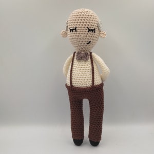 Grandpa Amigurumi Pattern - Grandfather Crochet Pattern - Amigurumi Doll - Crochet Doll Pattern - Tutorial - PDF - Papu the Grandpa