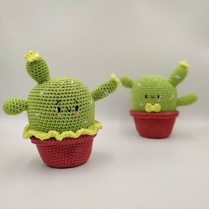 Cactus Amigurumi Pattern - Amigurumi Pattern - Cactus Pattern - Amigurumi Cactus - Tutorial - PDF - Mr. and Mrs. Cactos Pattern