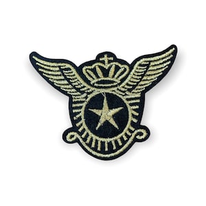 Army Soldier Military Rank Fabric Embroidered Patch Sew On Iron On