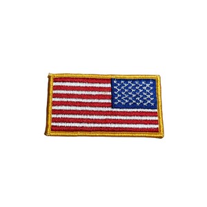Drapeau américain drapeau des Etats-Unis épais drapeau patriotique qualité brodée à coudre sur le fer sur l&#39;écusson