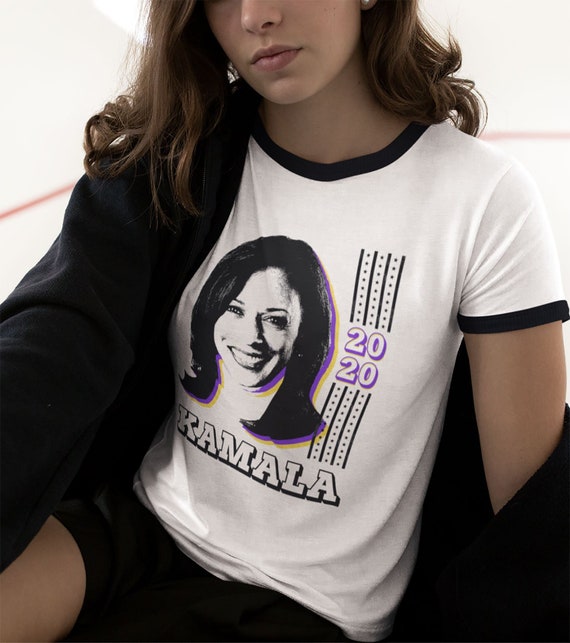 Download Kamala Harris Shirt 2020 Ringer T Shirt Design Kamala For Etsy