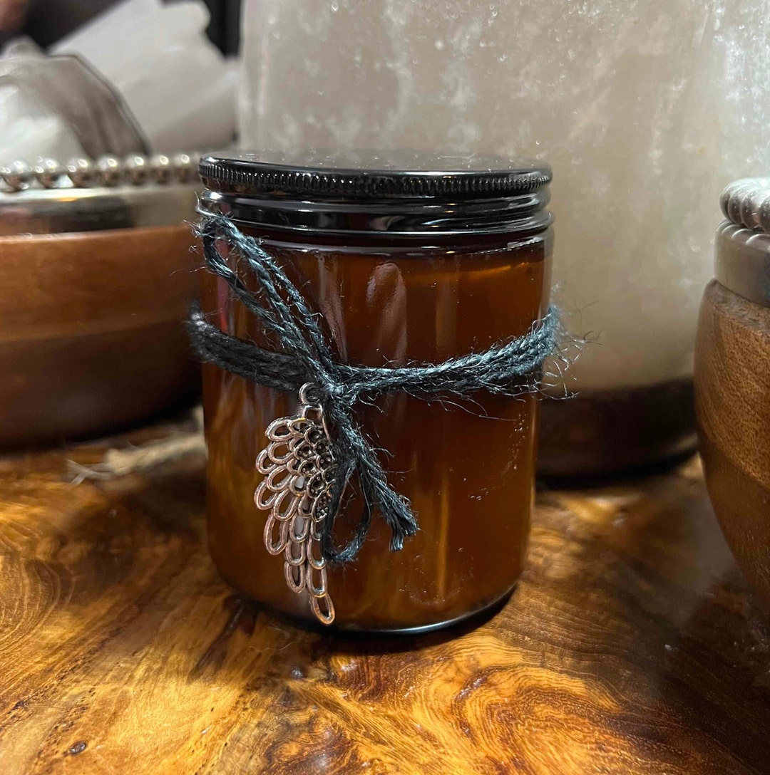 WINGS/FEATHERS Candle /angel Wing/ Guardian Angel Hand Poured Etsy