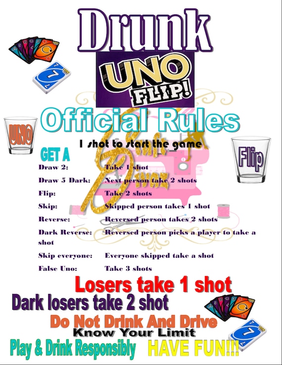 How To Play Drunk Uno With Liquor