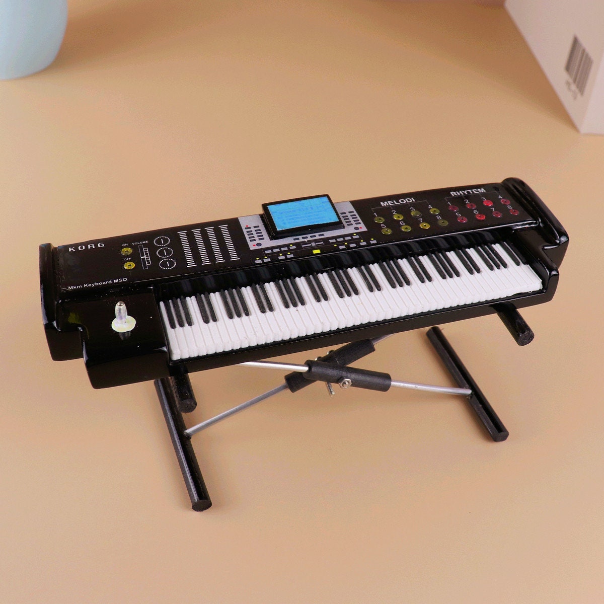 Miniature keyboard Model Musical instrument Etsy
