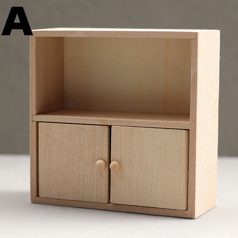 1/12 Scale Dollhouse Furniture Dollhouse Unfinished Dh27096