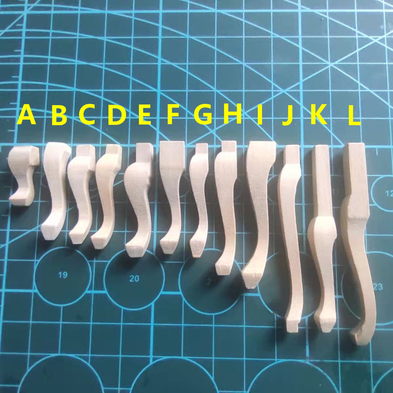 Dollhouse Furniture Leg Miniature Chair Leg Furniture Leg Etsy