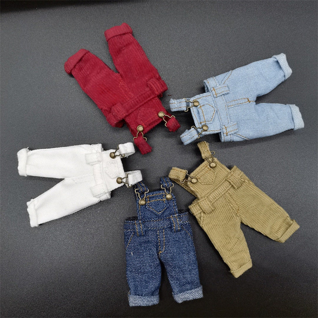 Obitsu11 Clothes 1/12 Scale BJD Suspender Trousers for - Etsy