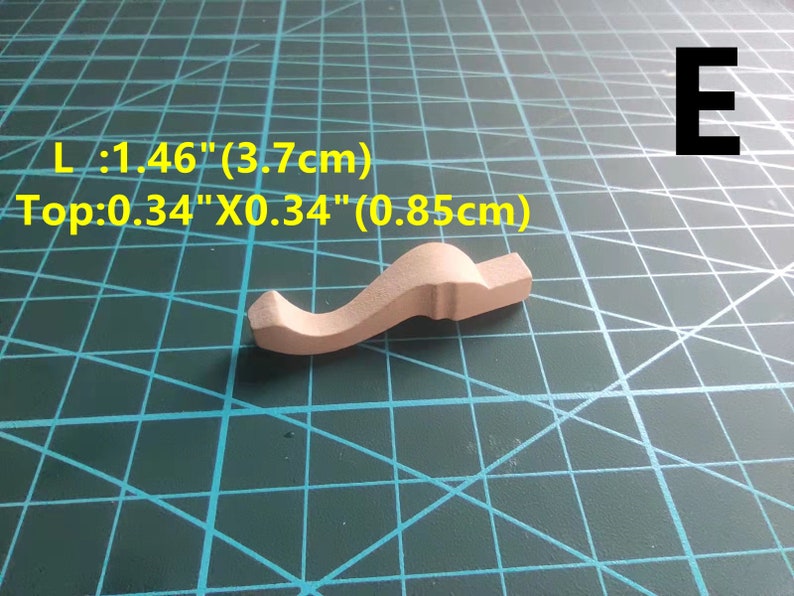 Dollhouse Furniture Leg Miniature Chair Leg Furniture Leg Etsy