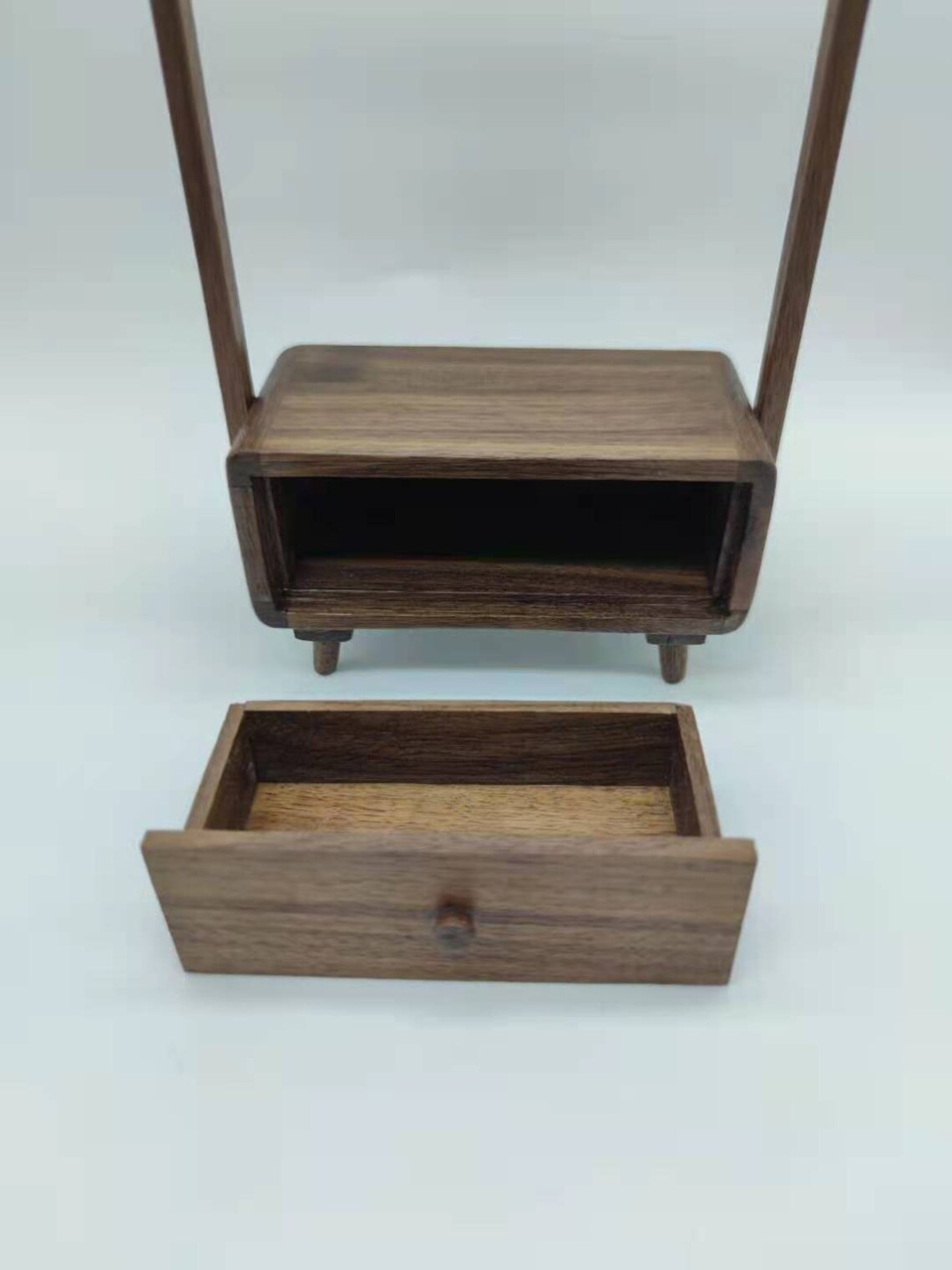 Dollhouse wooden coat hangers Doll clothes rack Etsy