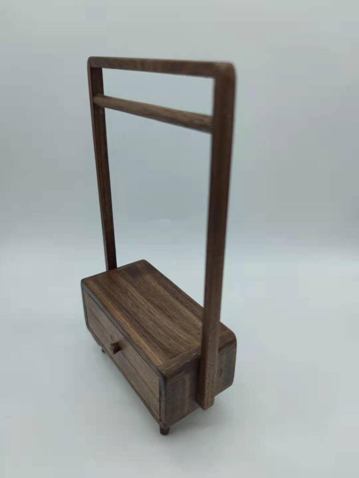 Dollhouse wooden coat hangers Doll clothes rack Etsy