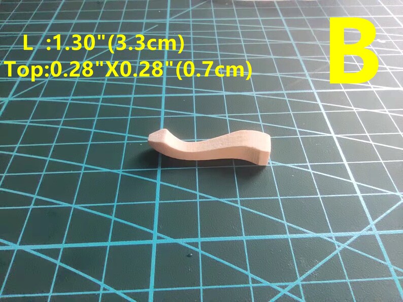 Dollhouse Furniture Leg Miniature Chair Leg Furniture Leg Etsy