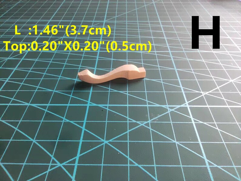 Dollhouse Furniture Leg Miniature Chair Leg Furniture Leg Etsy