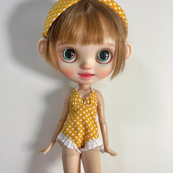 NEO Blythe doll Wave point maillot de bain maillot de bain pour poupée blythe