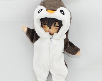 Obitsu11 clothes  1/12 BJD  Penguin suit cute home clothes Nendoroid