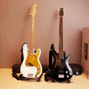 1/3 scale Miniature bass Musical instrument model  room decoration