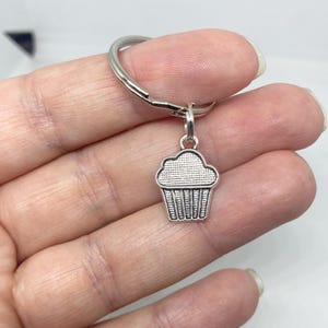 Cake keyring, cake keychain, cake gift, cake lover