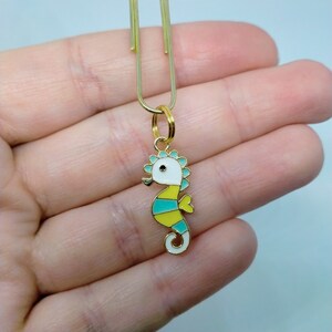 Seahorse dangle paperclip, planner clip, paperclips, dangle paperclip, planner accessories, teacher gift, stocking filler, beach theme,