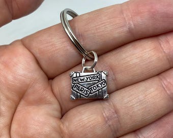 Travel keyring, suitcase tag, travel gift, gap year, travel