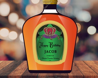 Download Whiskey Apple Label Etsy