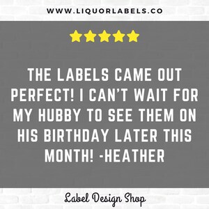 Patron label, Custom Patron Label, Tequila Custom Label, Birthday Bottle label, Patron Lovers, Liquor Labels image 9