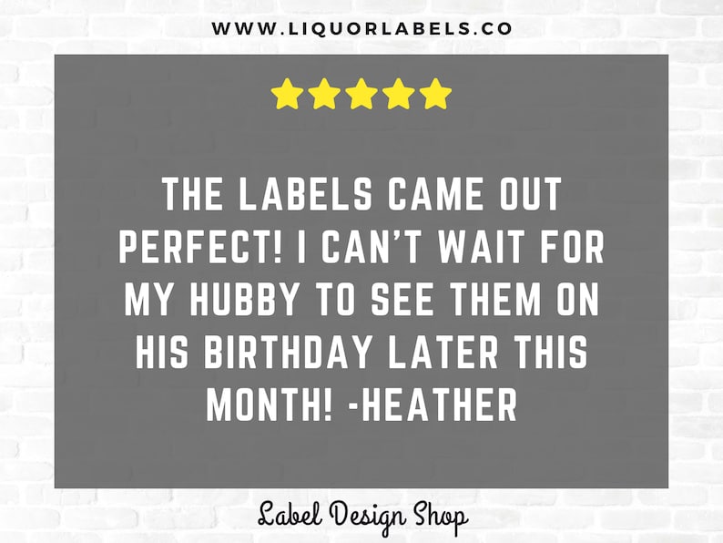 Patron label, Custom Patron Label, Tequila Custom Label, Birthday Bottle label, Patron Lovers, Liquor Labels image 9