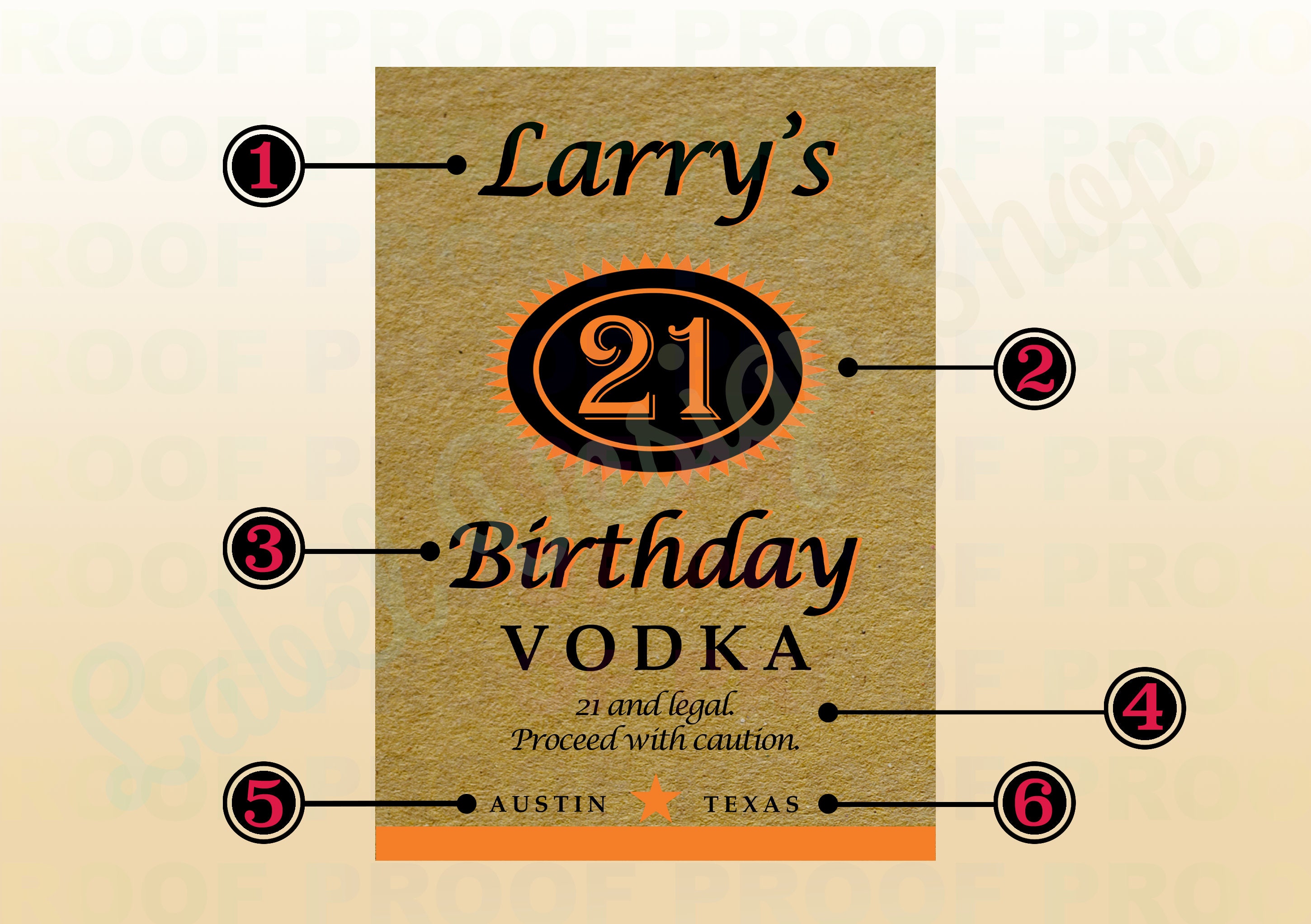 PRINTABLE Vodka Label 750ML Titos Vodka Label Custom Etsy Finland