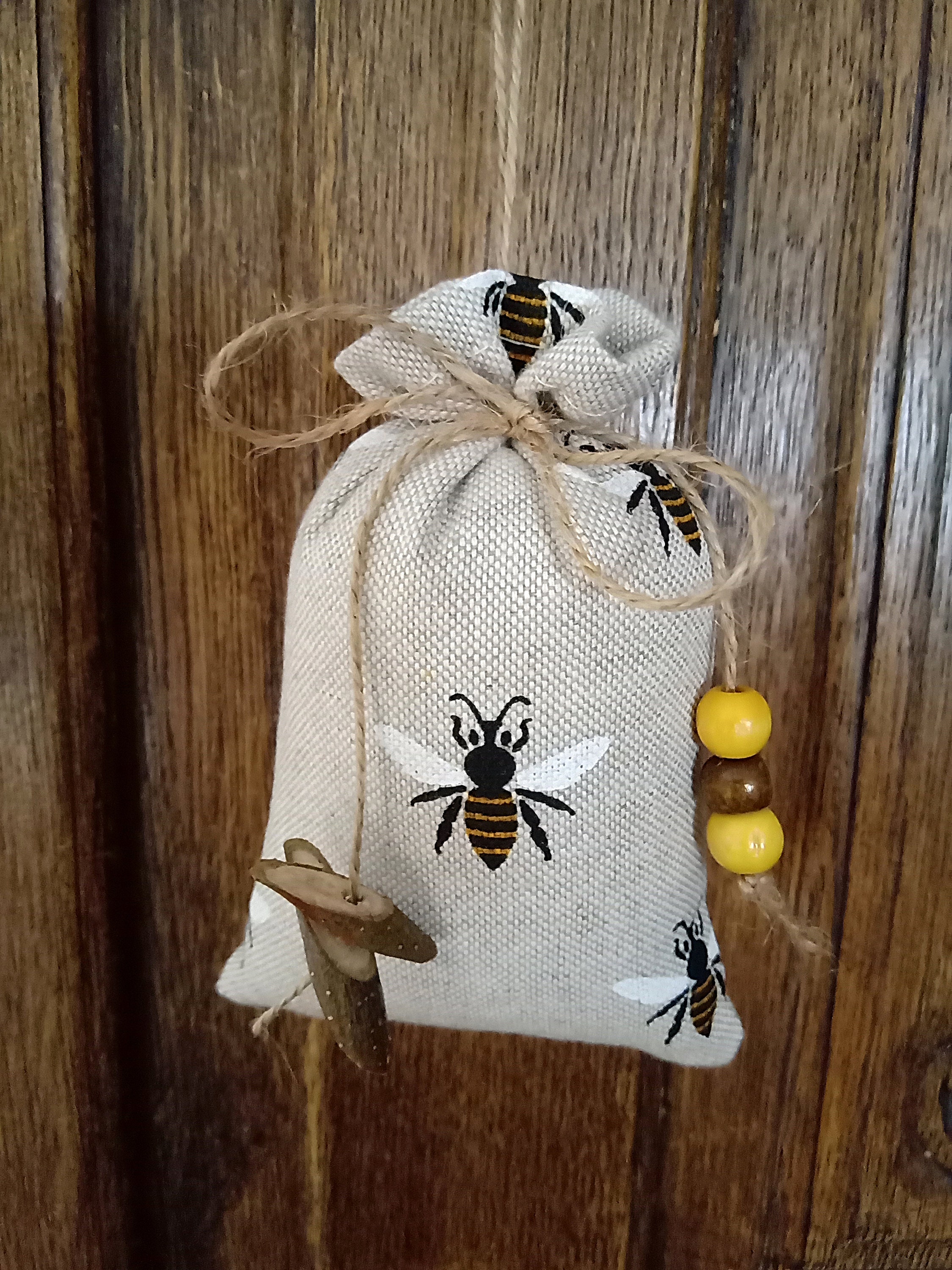 Scent Bag Bee Lavender Fragrance Bag Lavender Bag Organic Etsy UK