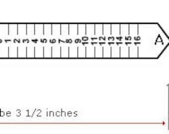 free ring size chart etsy