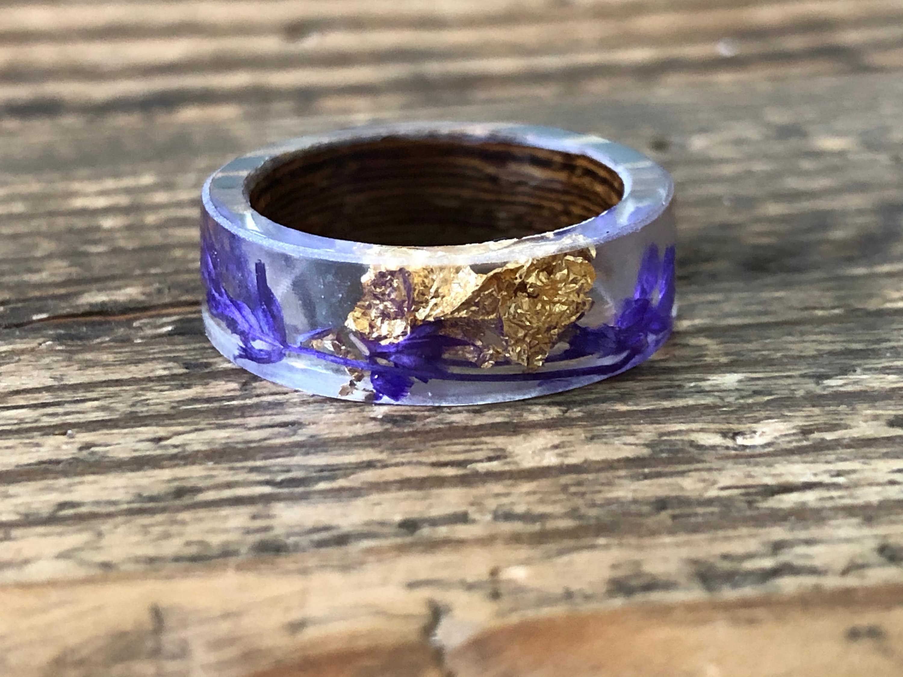 Resin wedding bands deals