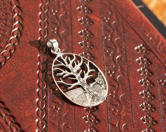 Sterling Silver Tree of Life Pendant