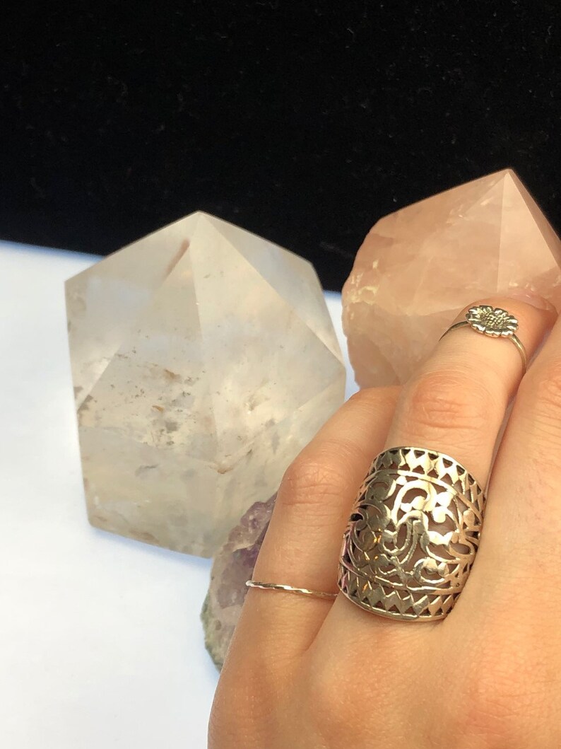 Sterling Silver Filigree Ring