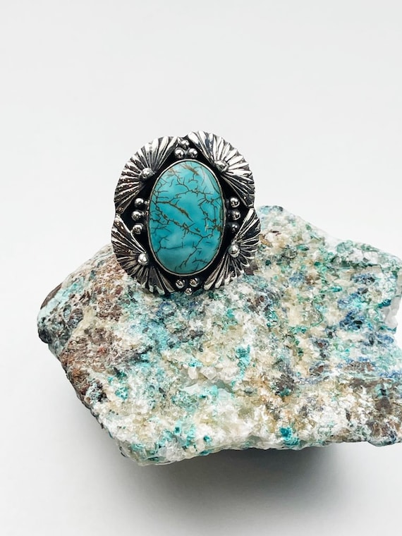 Buy AAAA Turquoise Ring Sleeping Beauty Stone Natural Blue Turquoise Stone  Mens Feroza Ferooza Ring Natural Turquoise Jewelry Mens Gifts Ring Online  in India - Etsy