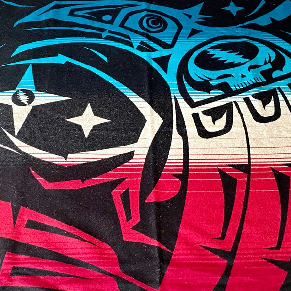 Grateful Dead Blanket Etsy