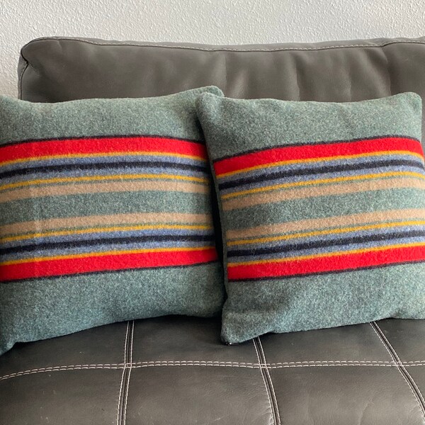 Pendleton Pillow Etsy