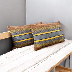 SALE 2 Wool Pillow cases in Yakima High Ridge 16”x24”