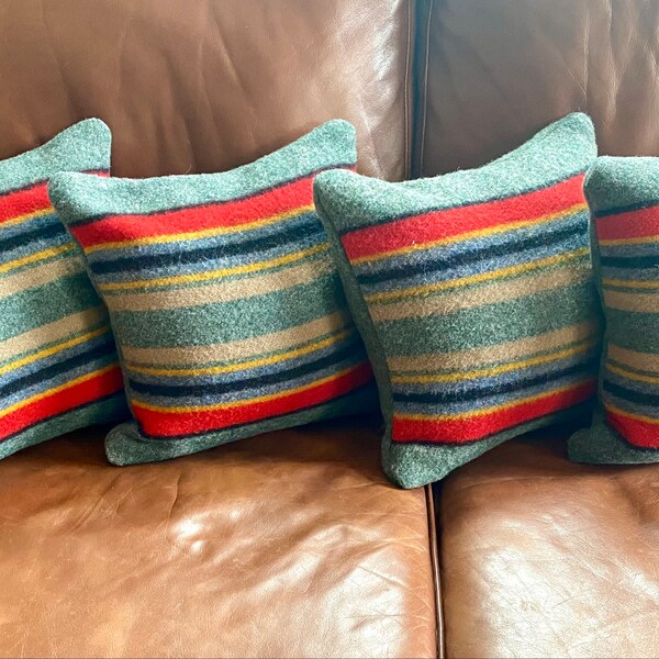 Pendleton Pillow Etsy