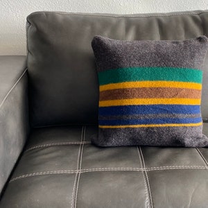 Large Wool Pillow case in Yakima Oxford 19”x19”