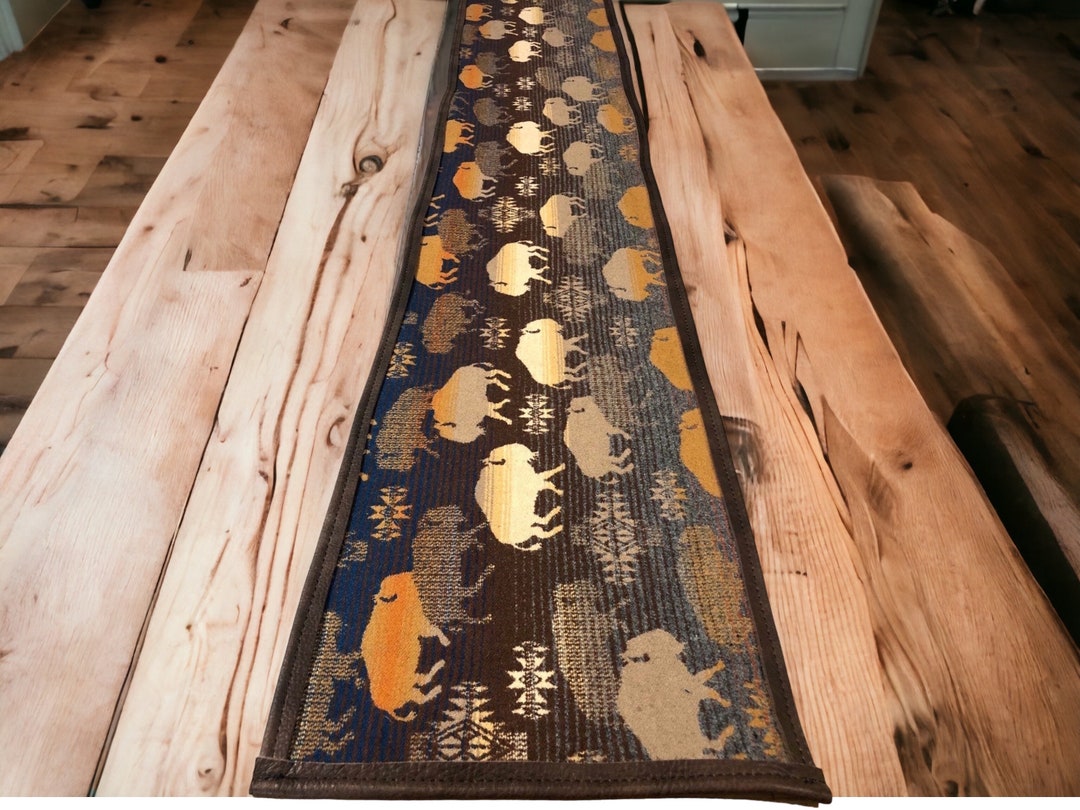 Native American Bison Quilted Table Runner GFTOMA134 main image 0