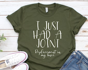 T-shirt d'arthroplastie du genou, T-shirt de remplacement pour jointure, Cadeau de chirurgie, Guérison, T-shirt unisexe super doux, Appréciation