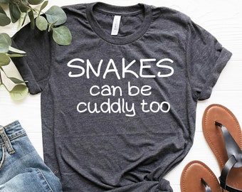 Funny SNAKE Lover Shirt - Reptile Tee - Pet Snake Gift - Snake Mom - Herpetology Apparel - Serpent Top - Ball Python Accessories - Ophidian
