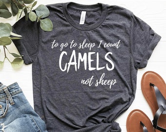 Gifts For Camel Lovers Sheep Tshirt Funny Camel T-Shirt Naps Shirt Gifts For Guys Gift Ideas Camel Clothing Mens Ladies Womens Desert Animal