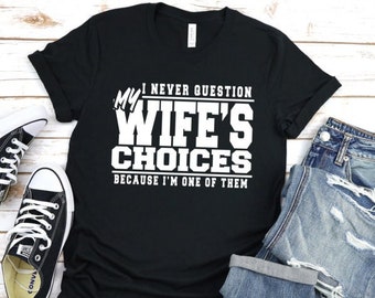 Husband And Wife Shirts Funny Relationship Gifts For Him 3Rd Anniversary Gift For Men Hubby Gifts Couple T-Shirt Just Married Shirts Unisex
